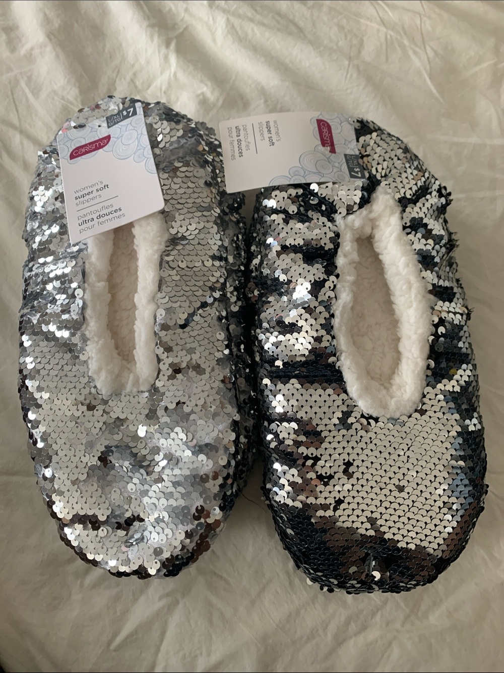 Women’s Slippers - Sequins